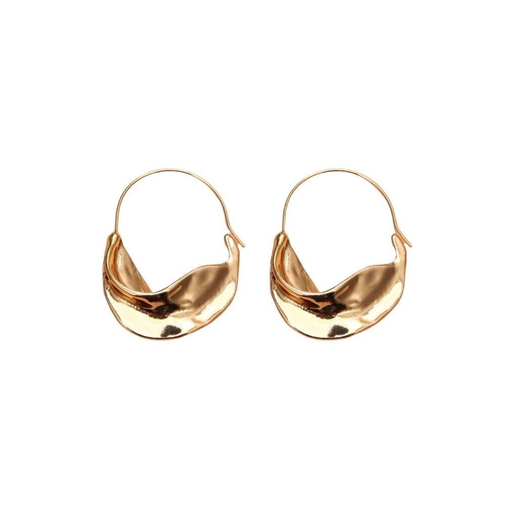 Gold Hoop  earrings  #381